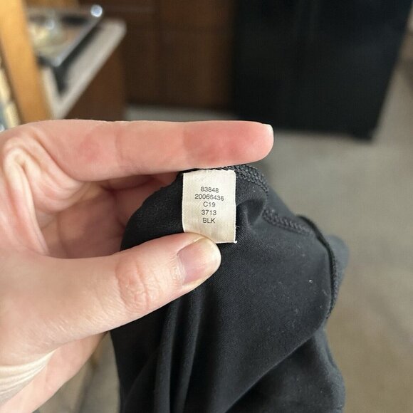 Duluth Trading Pull On Athletic Relaxed Stretch Leggings Black Size 3X x 31 - Picture 5 of 5